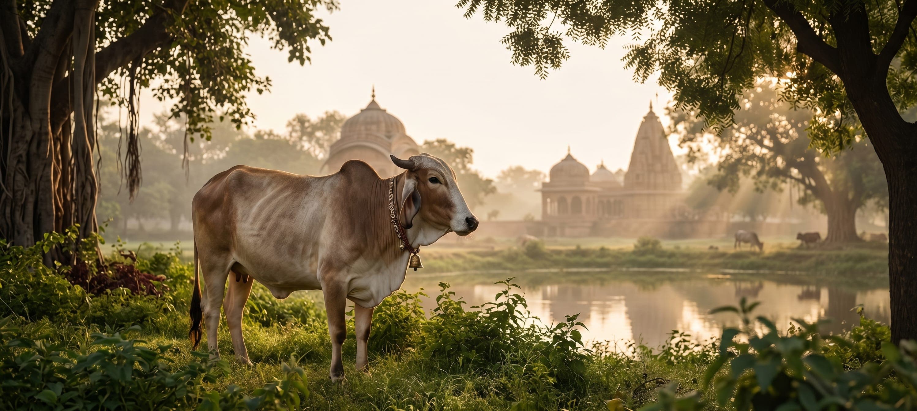 Sacred devotion — Gau Seva, Bhakti, and spiritual gathering